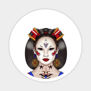 Geisha Girl #2 Magnet